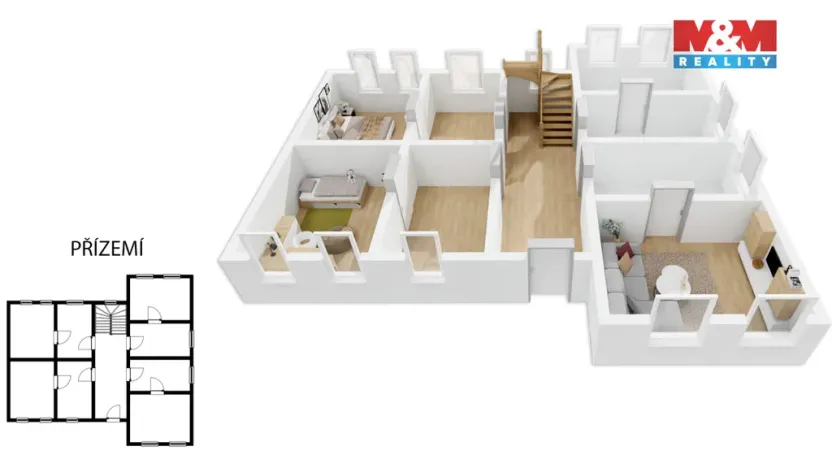 Prodej rodinného domu, Meziměstí, Školní, 150 m2