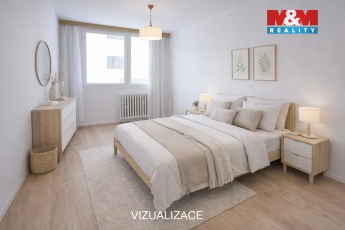 Prodej bytu 2+kk, Praha - Strašnice, Královická, 48 m2