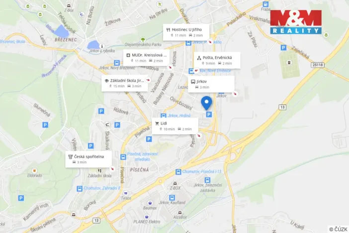 Prodej bytu 4+1, Jirkov, Osvobození, 80 m2