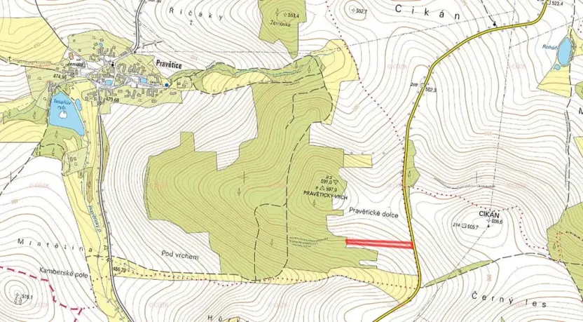 Prodej pole, Načeradec, 22280 m2