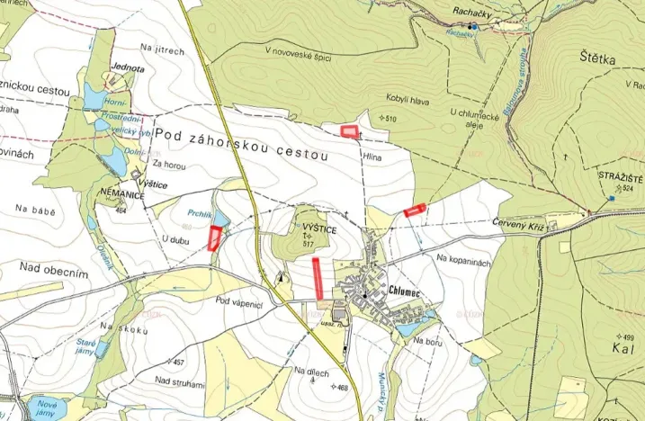 Prodej pole, Olešník, 23269 m2