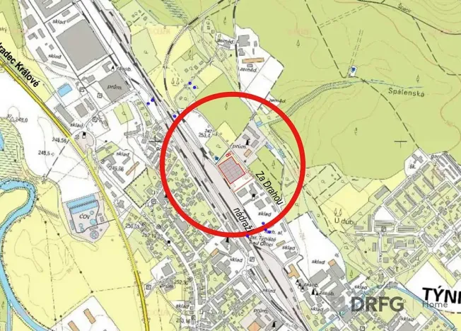 Prodej komerčního pozemku, Týniště nad Orlicí, 12076 m2