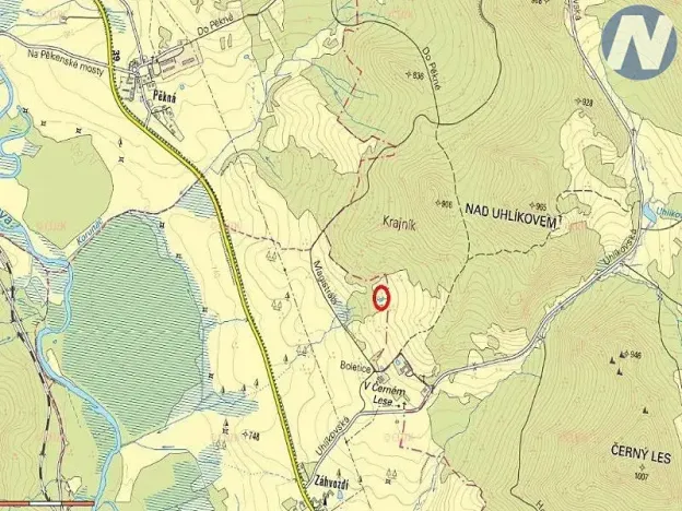 Prodej pozemku, Želnava, 14303 m2