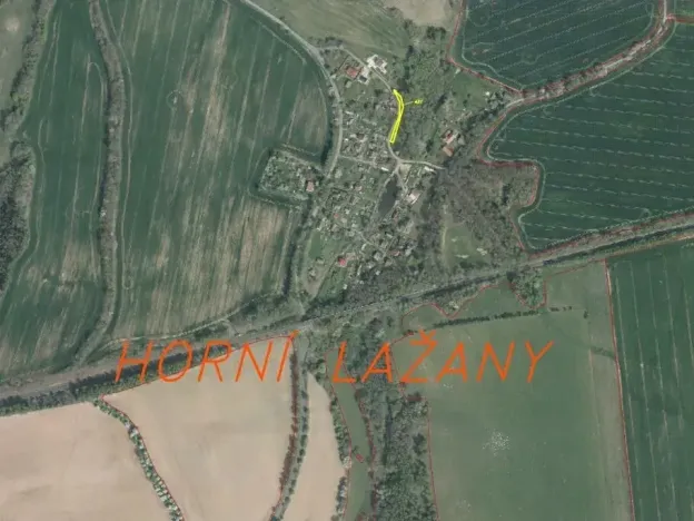 Dražba pozemku, Lipová, 386 m2