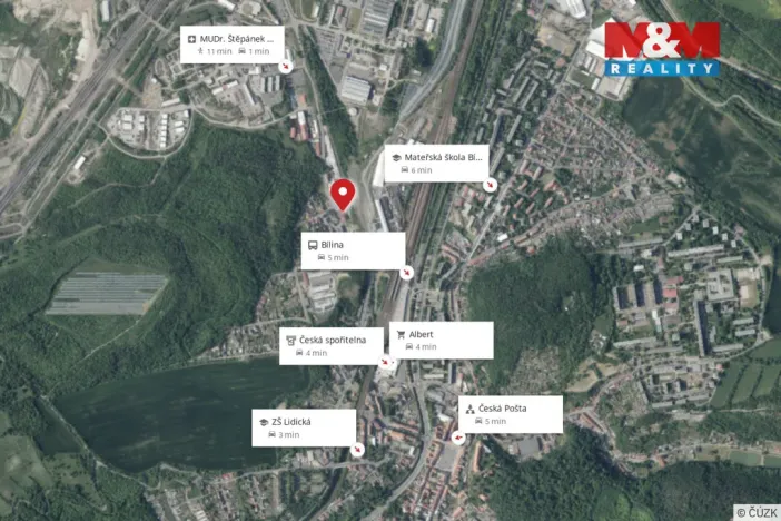 Prodej rodinného domu, Bílina - Mostecké Předměstí, Důlní, 112 m2