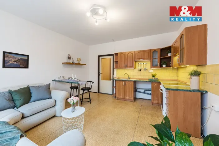 Pronájem bytu 2+kk, Ústí nad Labem - Severní Terasa, Poláčkova, 43 m2