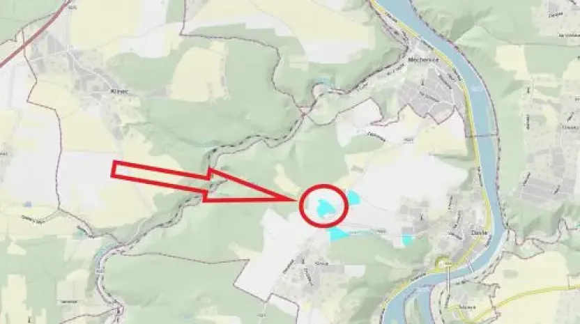 Prodej podílu pole, Davle, 7212 m2