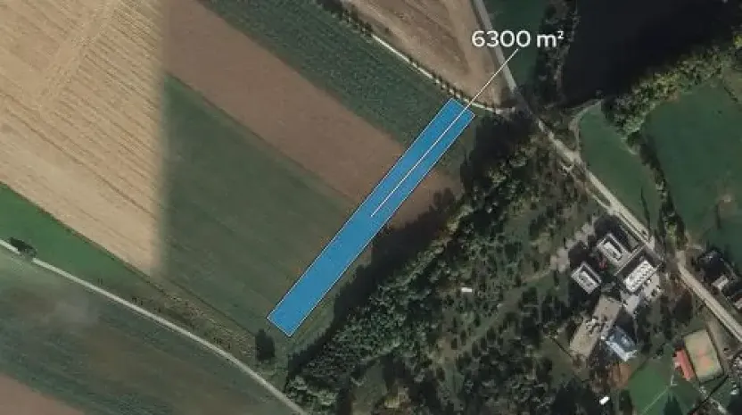 Prodej podílu pole, Telč, 1050 m2