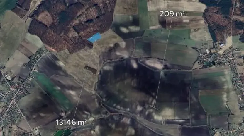 Prodej podílu pole, Krakovany, 3338 m2