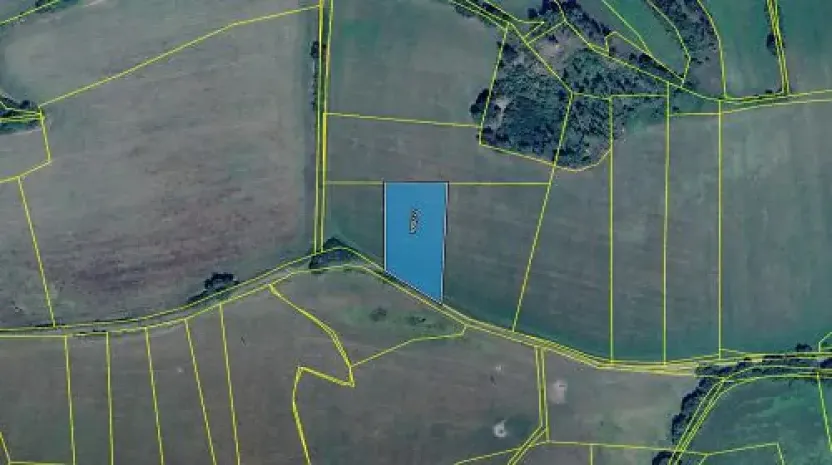 Prodej podílu pole, Čestice, 952 m2
