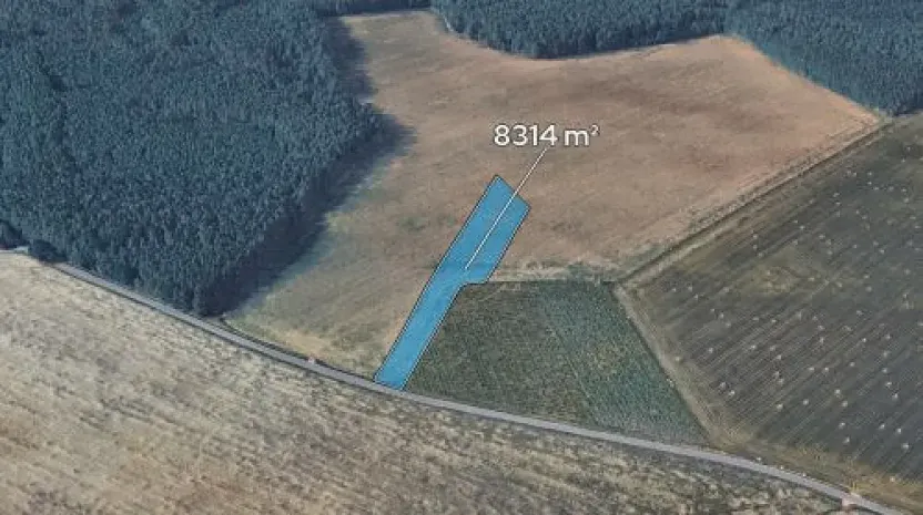 Prodej podílu pole, Horní Bříza, 461 m2