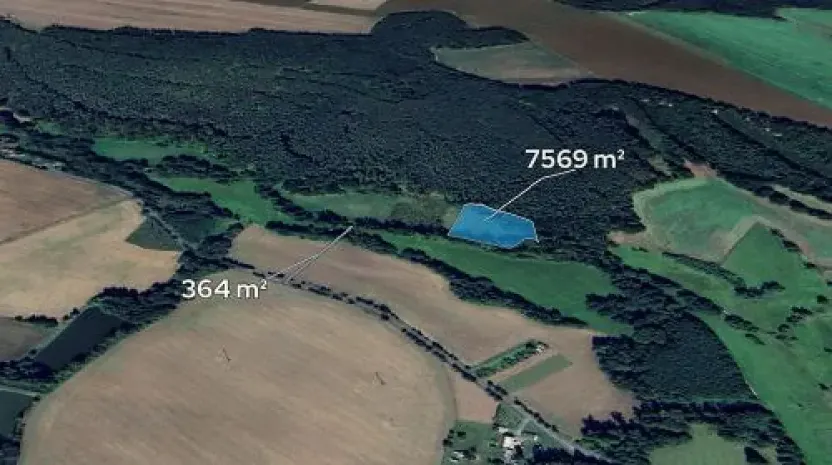 Prodej podílu pole, Vrbatův Kostelec, 3804 m2