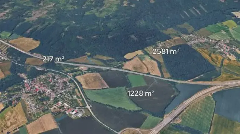 Prodej podílu pole, Dolní Újezd, 580 m2