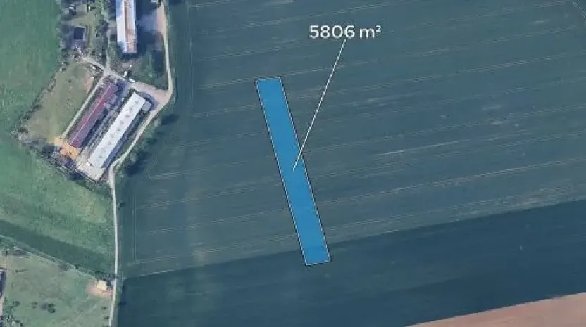 Prodej podílu pole, Prštice, 580 m2