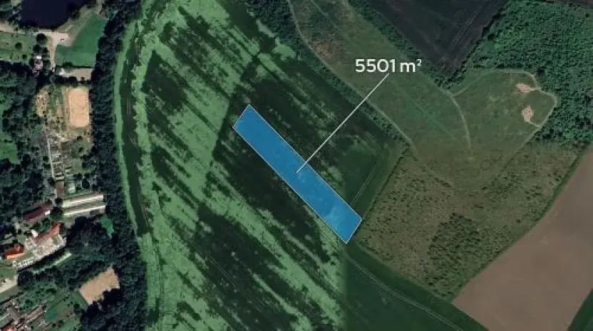 Prodej podílu pole, Komořany, 458 m2