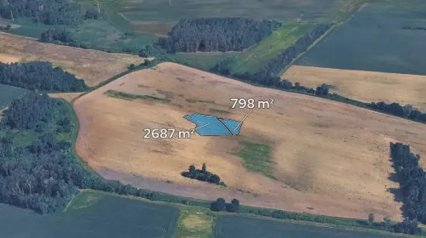 Prodej podílu pole, Veselí nad Lužnicí, 435 m2