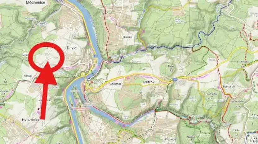 Prodej podílu pole, Davle, 5249 m2