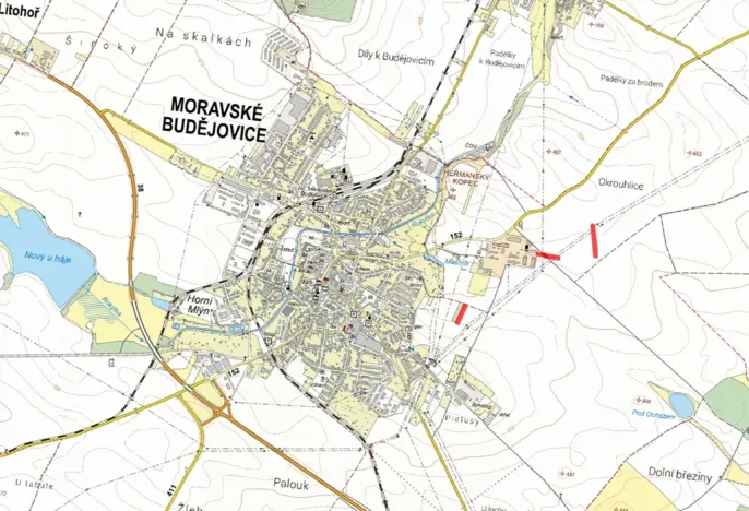 Prodej pole, Moravské Budějovice, 8730 m2