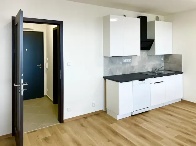 Pronájem bytu 1+kk, Praha - Dolní Měcholupy, Honzíkova, 28 m2