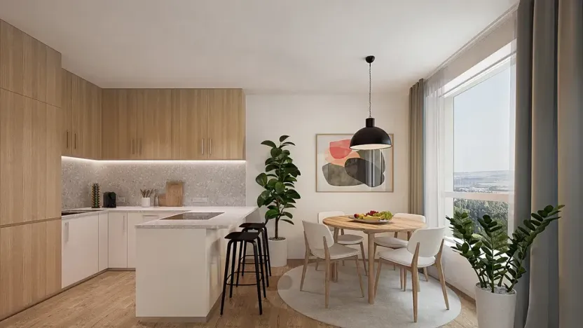 Prodej bytu 2+kk, Praha - Černý Most, Arnošta Valenty, 45 m2