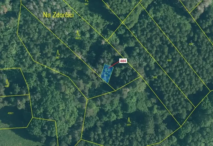 Dražba lesa, Zavlekov, 90 m2