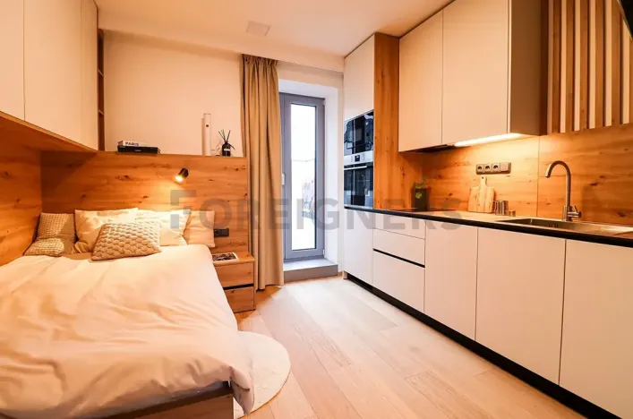 Pronájem bytu 1+kk, Brno, Cyrilská, 23 m2