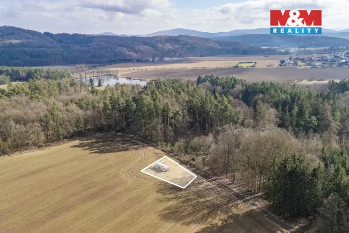 Prodej zahrady, Merklín - Kloušov, 443 m2