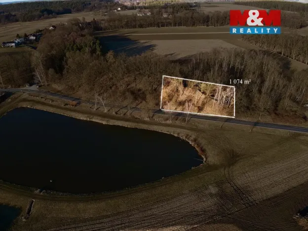 Prodej louky, Bošín, 799 m2