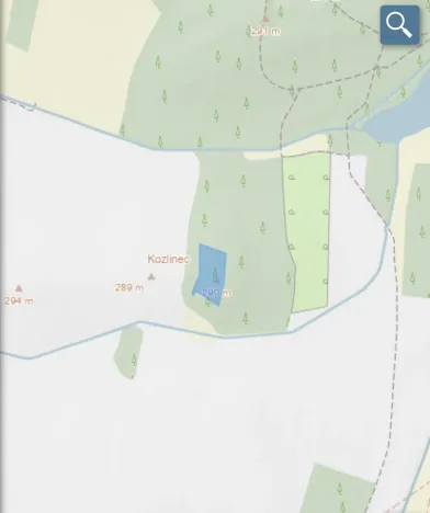 Prodej lesa, Veliny, 5028 m2