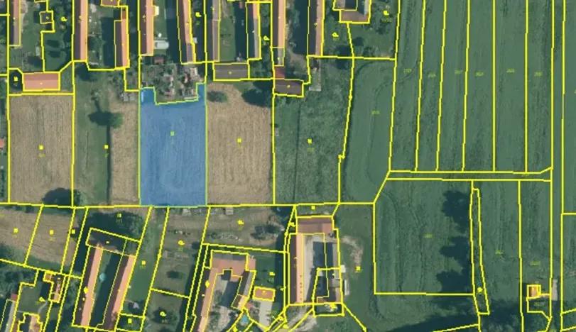 Prodej podílu louky, Veselí nad Lužnicí, 456 m2