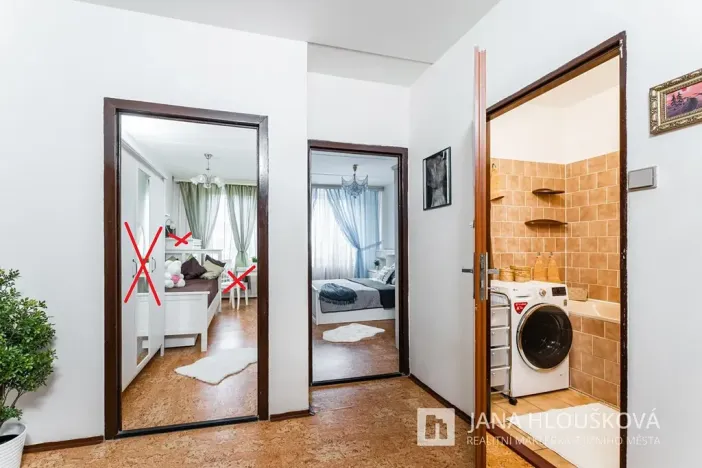 Pronájem bytu 3+1, Praha - Chodov, Bachova, 67 m2