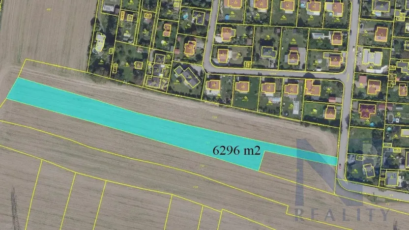 Prodej pole, Ohrobec, Duhová, 6296 m2