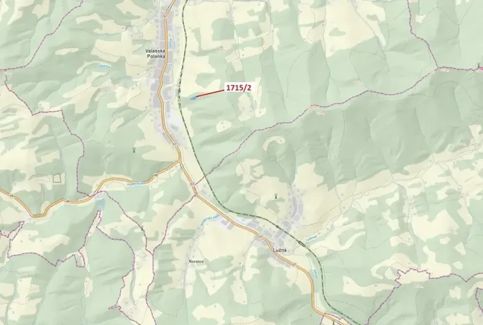 Dražba lesa, Valašská Polanka, 2632 m2