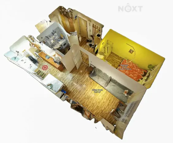 Prodej bytu 2+kk, Praha - Řepy, Makovského, 49 m2