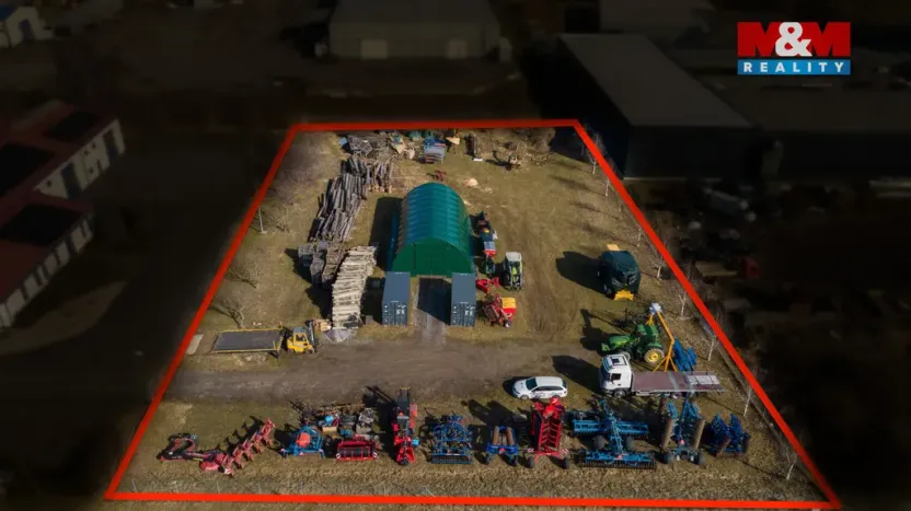 Prodej komerčního pozemku, Pelhřimov, K Silu, 3743 m2