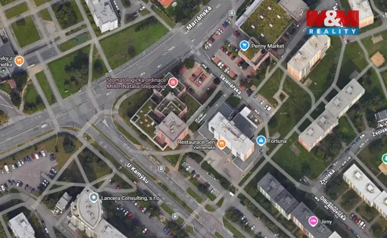 Prodej garážového stání, Praha - Kamýk, 40 m2