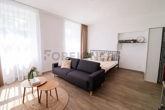 Pronájem bytu 1+kk, Brno, Bašty, 36 m2