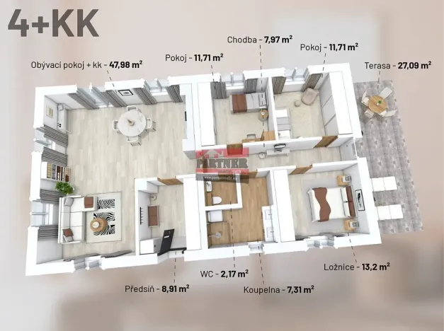 Prodej rodinného domu, Podolí I, 111 m2