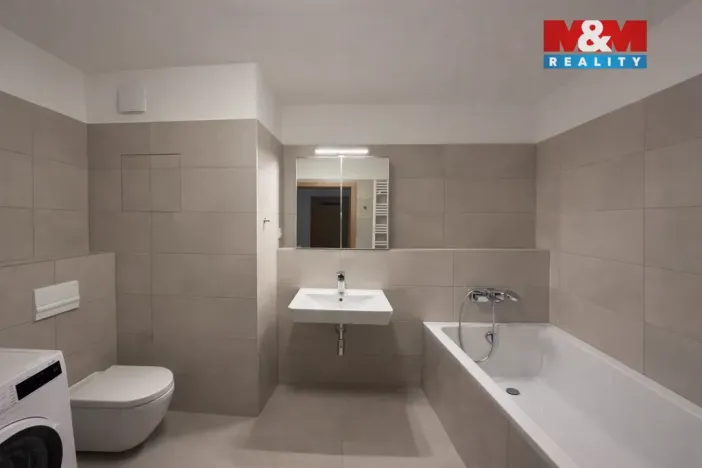 Pronájem bytu 1+kk, Jinočany, Pod Tratí, 39 m2