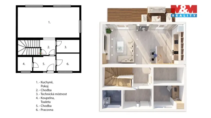 Prodej rodinného domu, Mělník, Dobrovského, 132 m2
