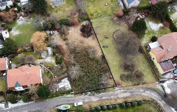 Prodej pozemku pro bydlení, Praha - Újezd nad Lesy, Chotouchovská, 1392 m2