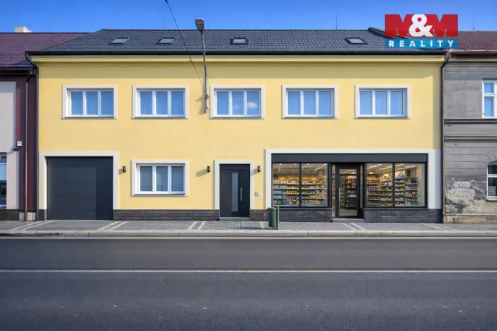 Prodej činžovního domu, Podbořany, Revoluční, 1803 m2