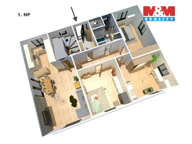 Prodej rodinného domu, Struhařov, V Domcích, 254 m2