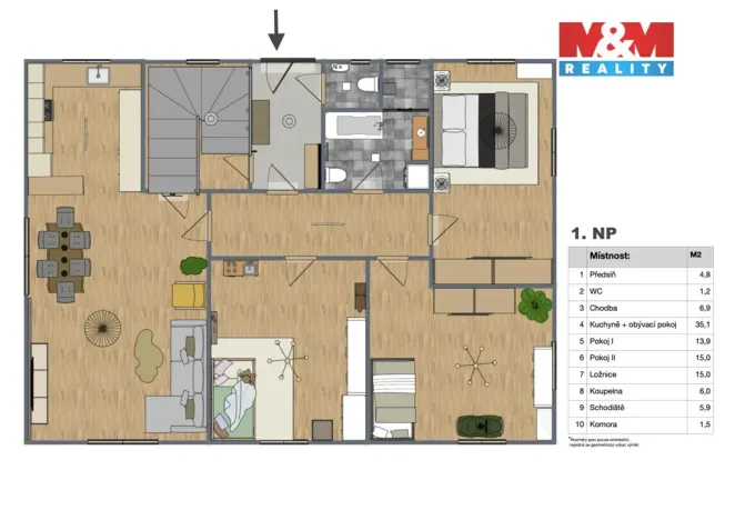 Prodej rodinného domu, Struhařov, V Domcích, 254 m2