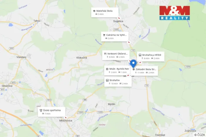 Prodej rodinného domu, Struhařov, V Domcích, 254 m2