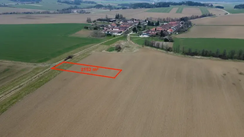 Prodej pole, Cizkrajov, 2152 m2