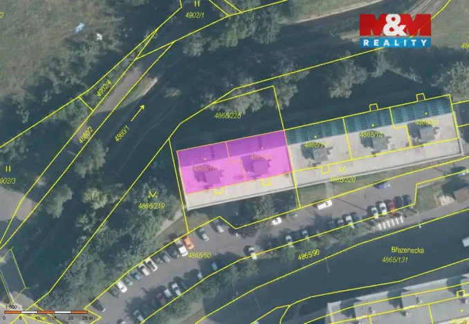 Pronájem bytu 1+1, Chomutov, Březenecká, 33 m2