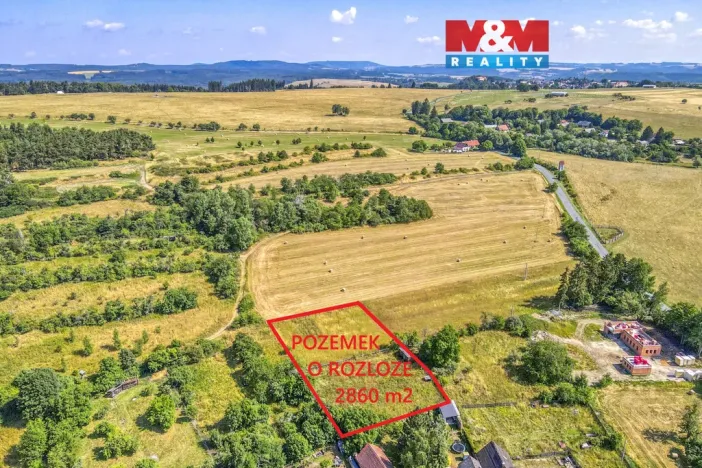Pronájem pozemku pro bydlení, Kokašice - Čeliv, 2860 m2