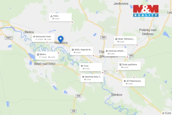 Prodej bytu 3+kk, Třebechovice pod Orebem - Nepasice, 73 m2