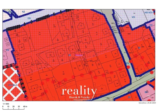 Prodej pozemku pro bydlení, Jihlava, 959 m2